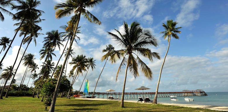 The Residence Zanzibar, beach and jetty