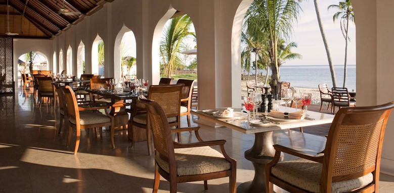 The Residence Zanzibar, dining room