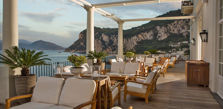 JK Place Capri, terrace view