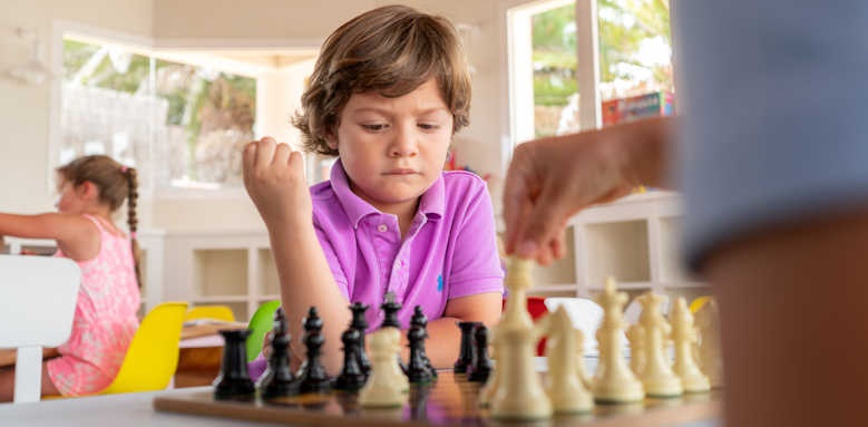 Alua Suites, chess club for kid's