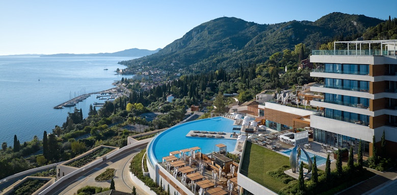 Angsana Corfu Resort & Spa, aerial view