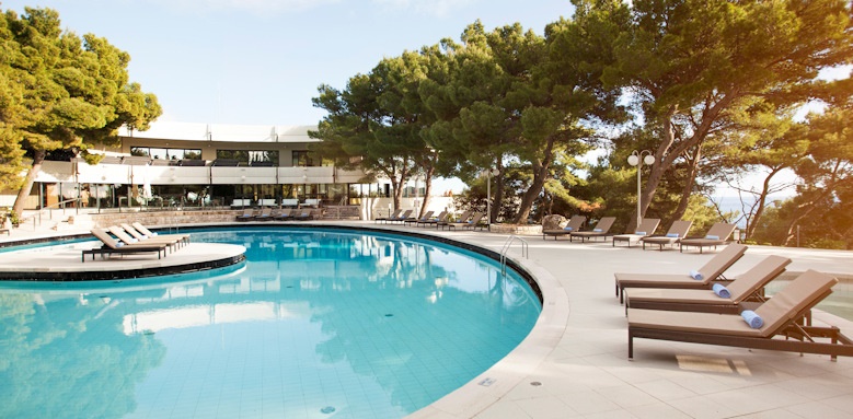 Hotel Croatia, pool view