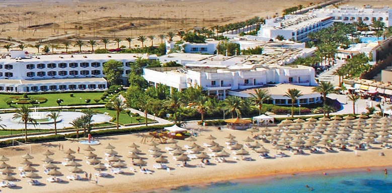 Baron Palms Resort, aerial view