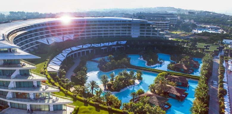 Maxx Royal Belek Golf Resort, resort aerial view