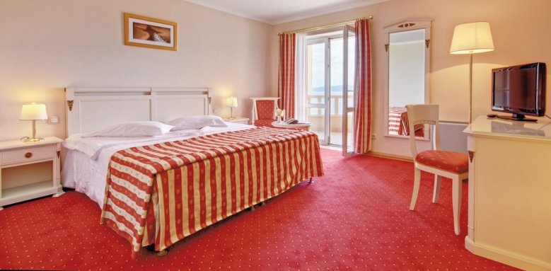 Hotel Laurentum, standard double sea view room