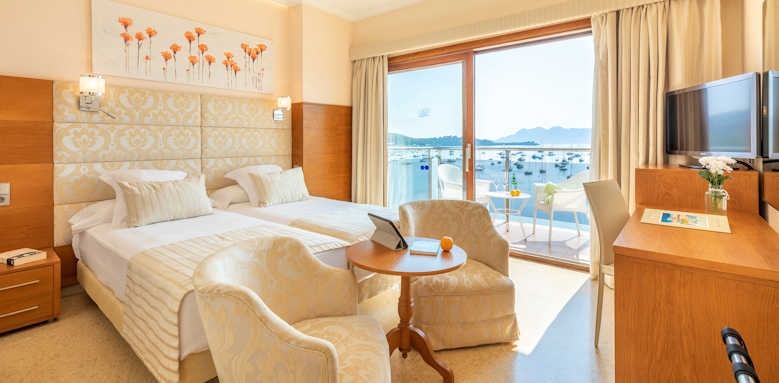 Hotel Miramar, double sea view room