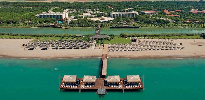 Gloria Serenity Resort, aerial view