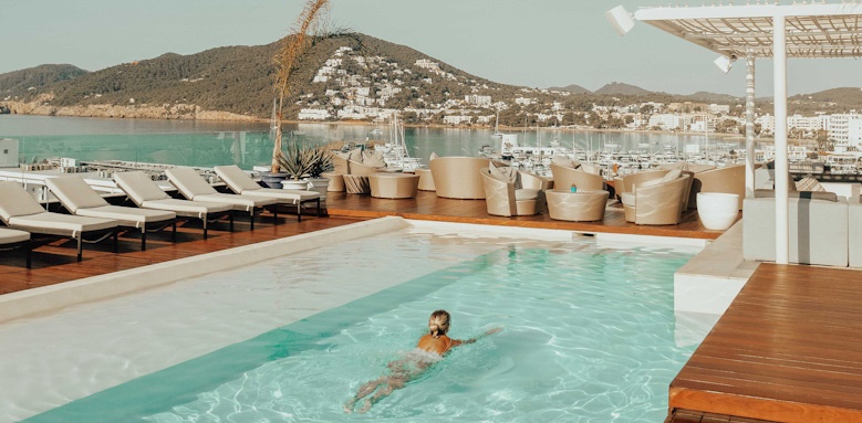 Aguas De Ibiza Grand Luxe Hotel, pool area