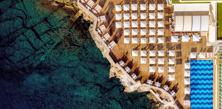 Rixos Premium Dubrovnik, aerial view