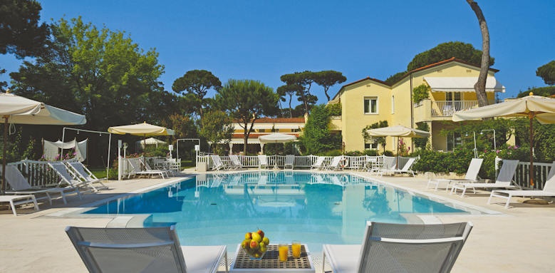 Villa Roma Imperiale, pool area