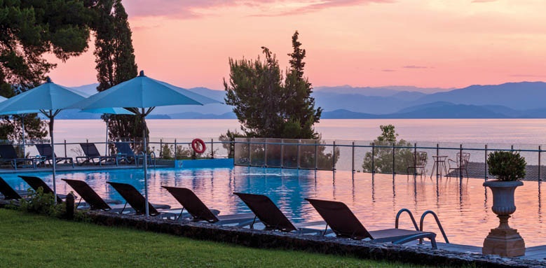 Kontokali Bay Resort & Spa, sunset pool