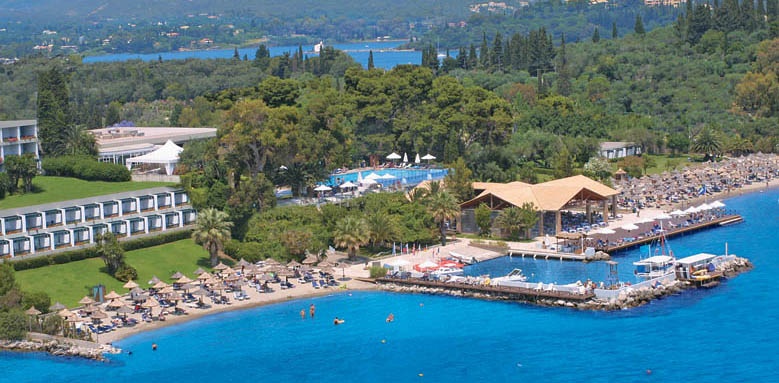 Kontokali Bay Resort & Spa, aerial view