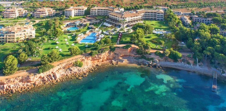The St. Regis Mardavall Mallorca Resort, aerial view