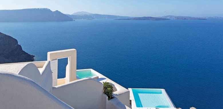 Canaves Oia Suites, pools & view