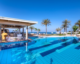 Athena Beach, pool and exterior