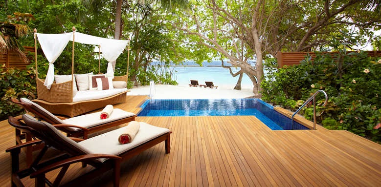 Baros Maldives, Water Pool Villas