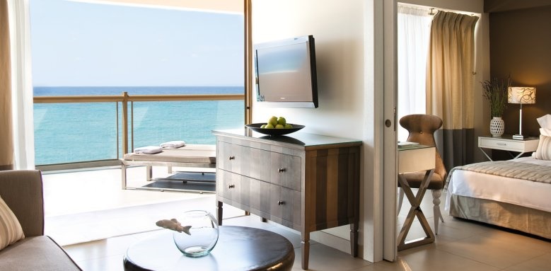 Sani Beach, one bedroom family suite