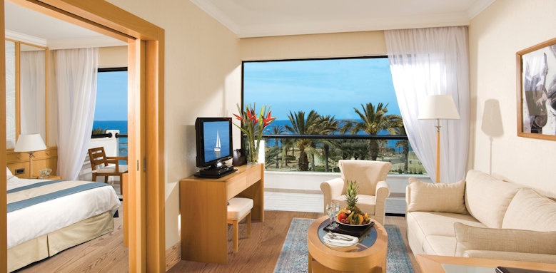 Constantinou Bros Asimina Suites Hotel, one bedroom suite front sea view