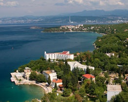 view of kvarner landscape, croatia