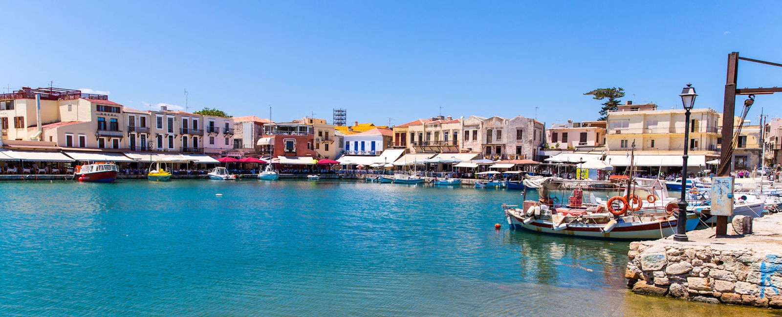 rethymnon town, crete